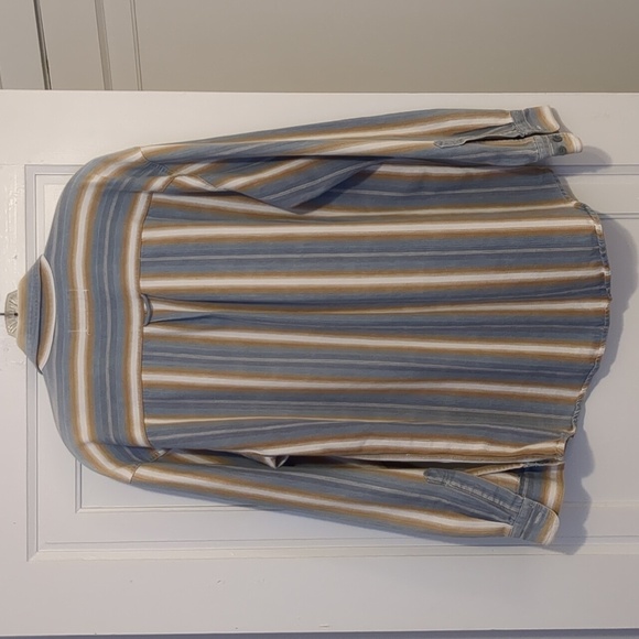 90s Arizona Jean Company Denim Button Down Shirt Medium Cotton - Picture 5 of 5